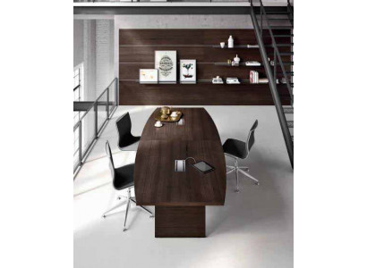 Table de conférence Table de réunion Mobilier de bureau Tables Réunion Bois Ameublement